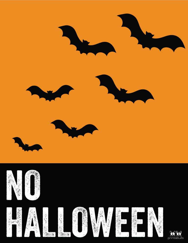 51 Halloween Signs - Free Printables | Printabulls