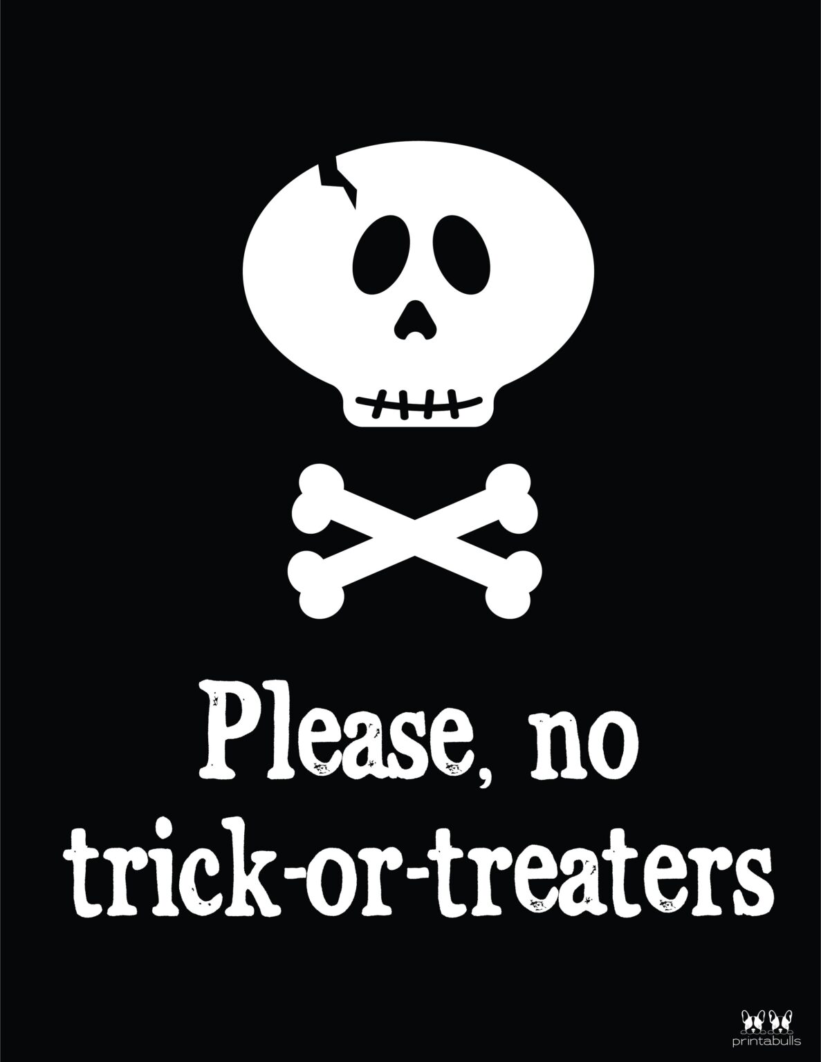51 Halloween Signs - Free Printables | Printabulls