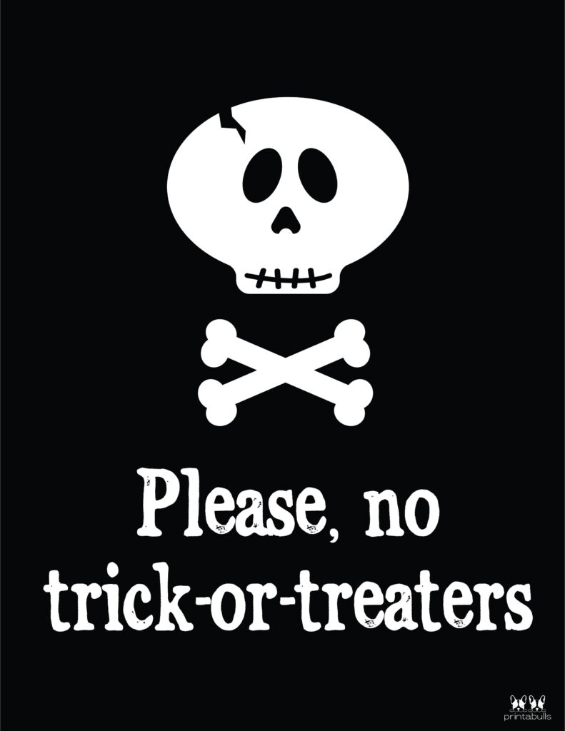 No Trick Or Treaters-2