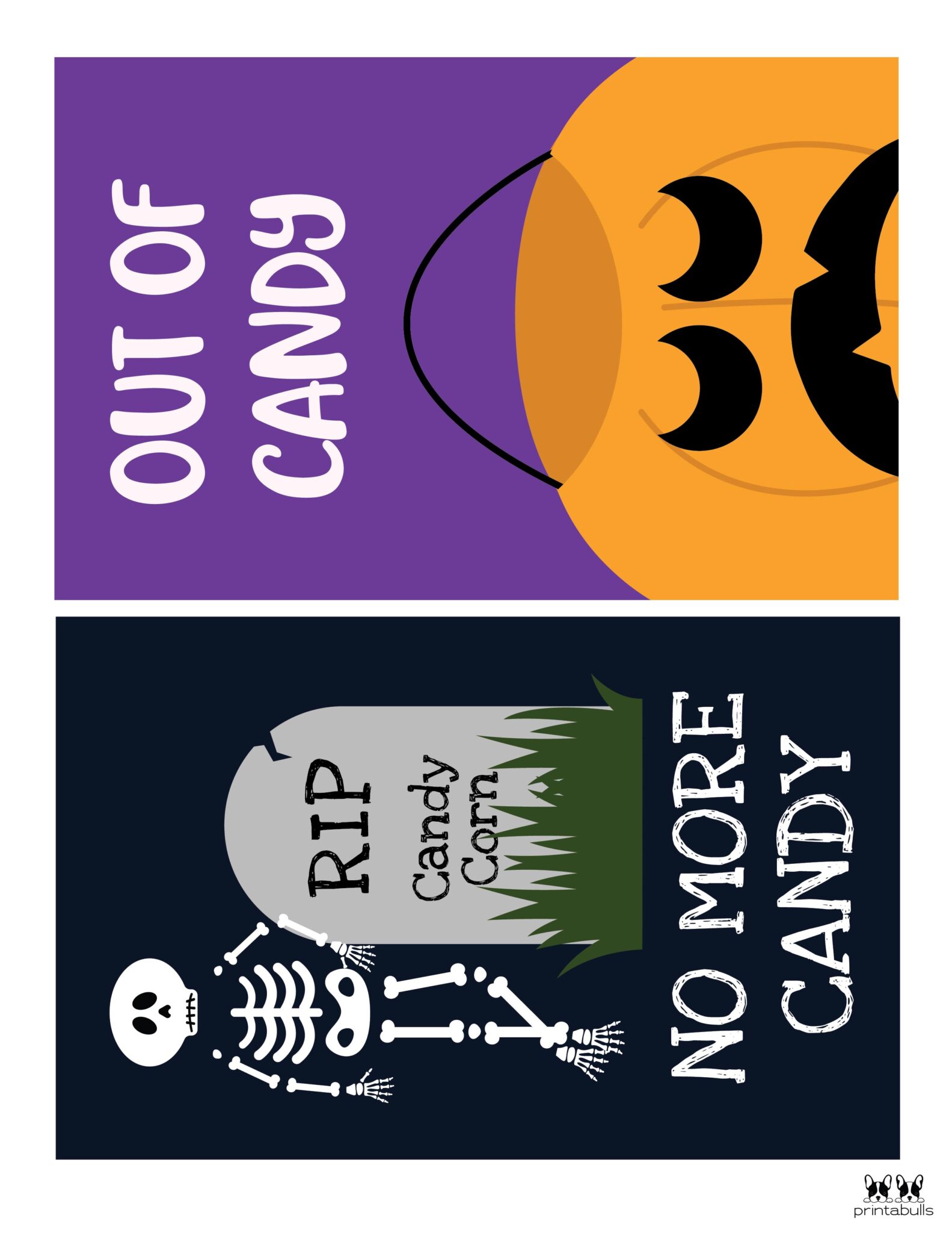 51 Halloween Signs - Free Printables | Printabulls