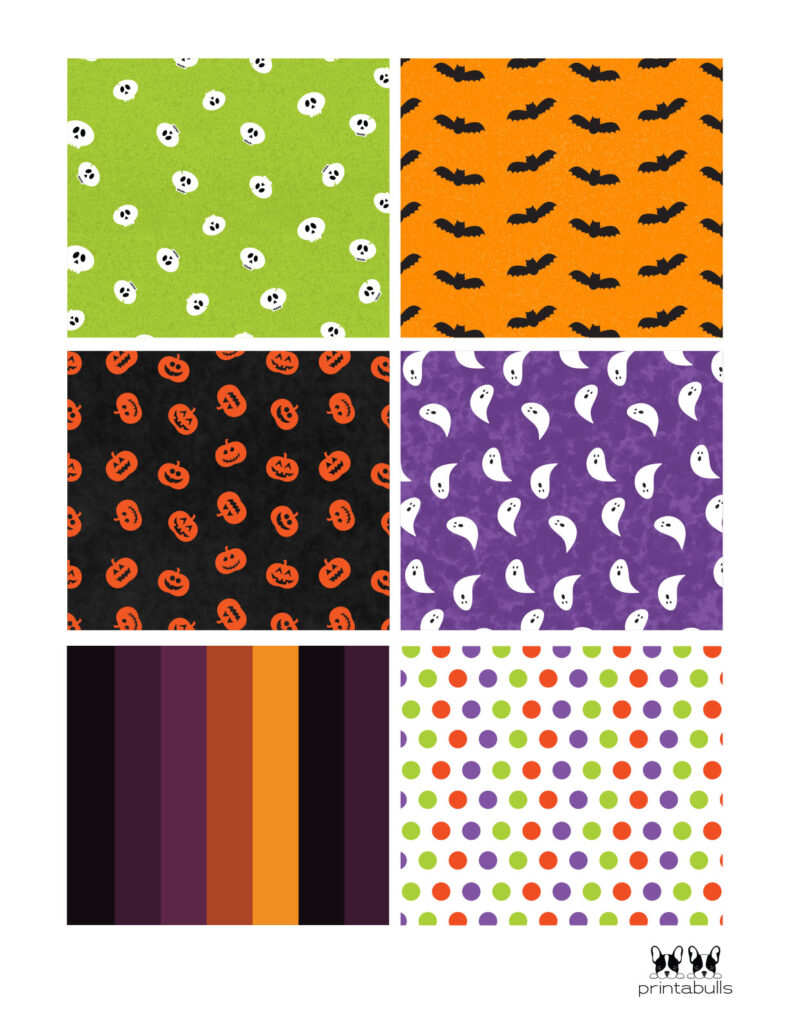 halloween cards with patterns