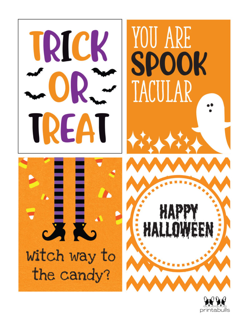 40+ Free Printable Halloween Cards | Printabulls