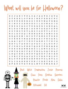 Free Printable Halloween Word Searches | Printabulls
