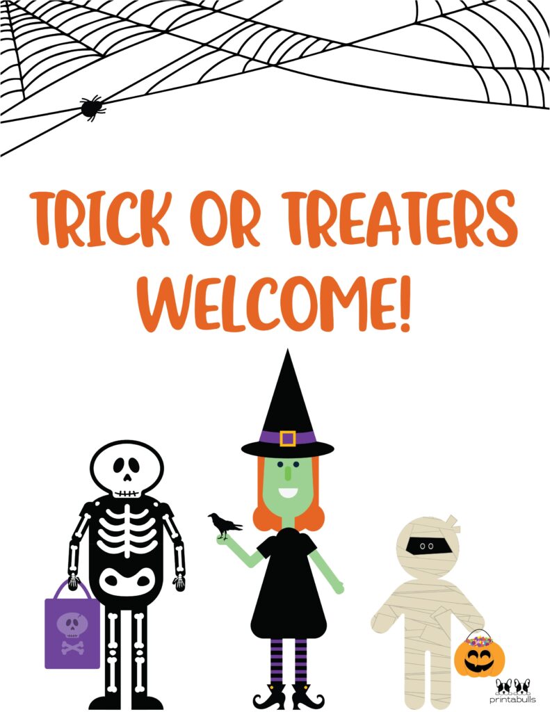 Trick Or Treaters Welcome-2