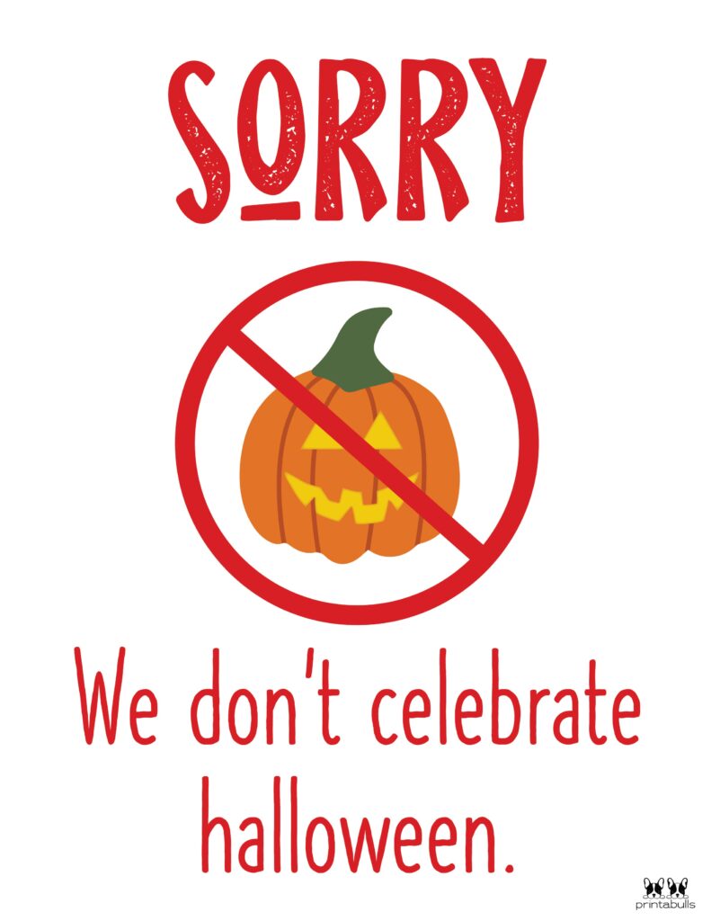 We Don't Celebrate Halloween-1