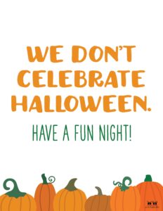 51 Halloween Signs - Free Printables | Printabulls