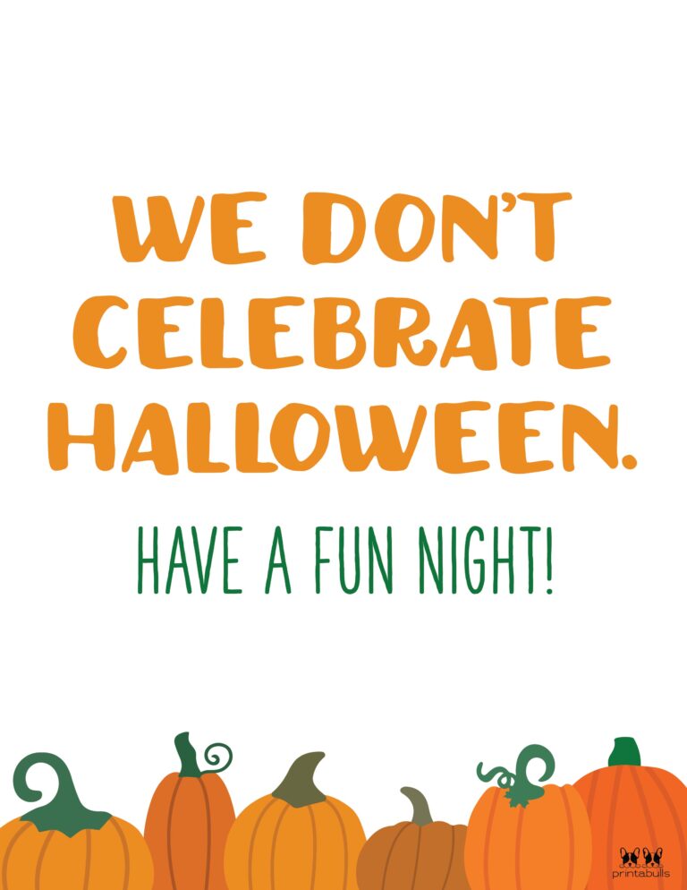 51 Halloween Signs Free Printables Printabulls
