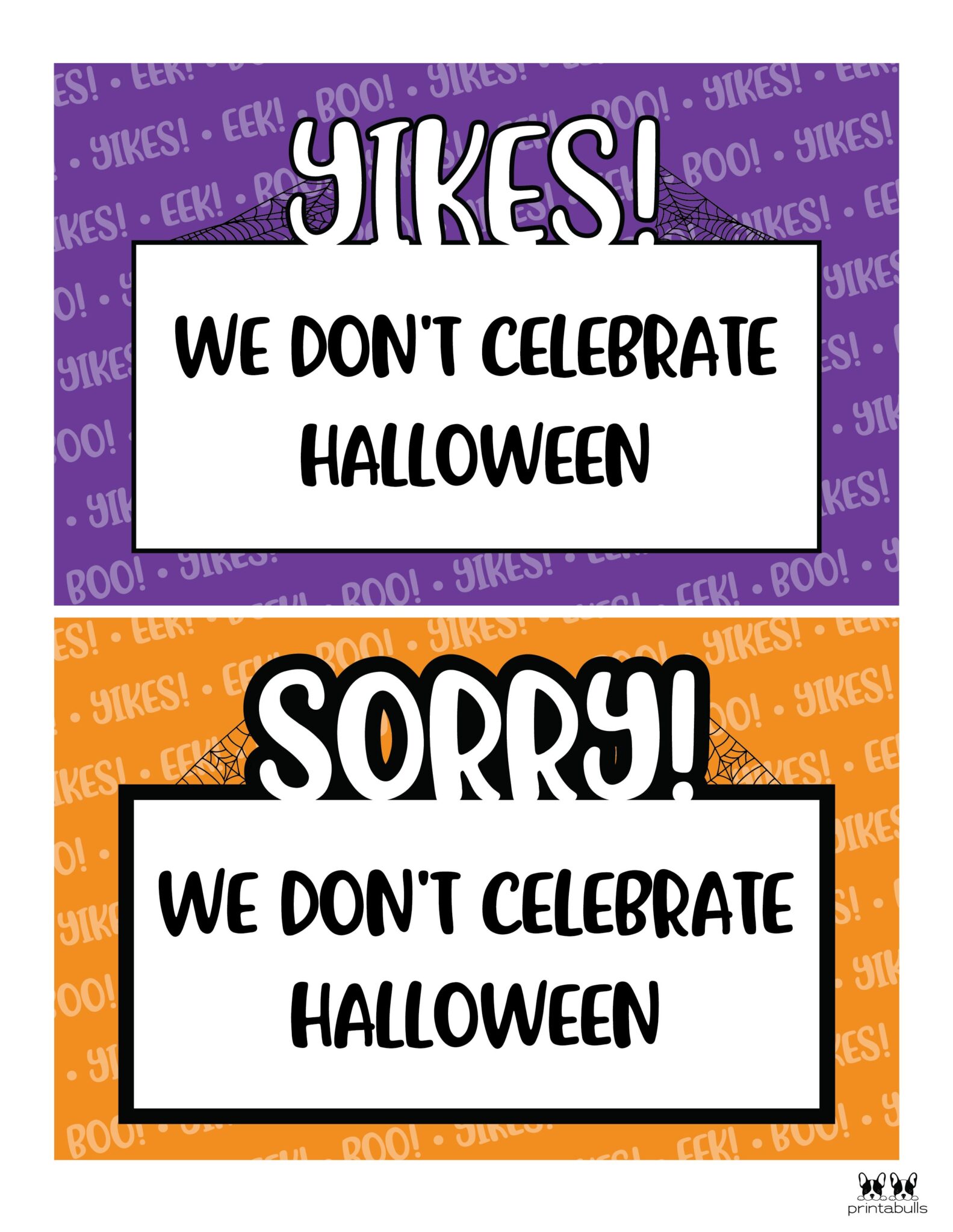 51 Halloween Signs Free Printables Printabulls