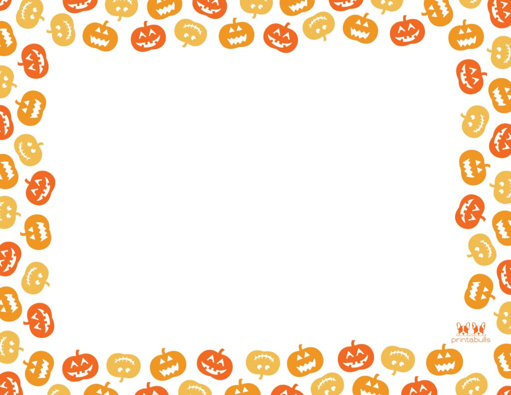 halloween page border