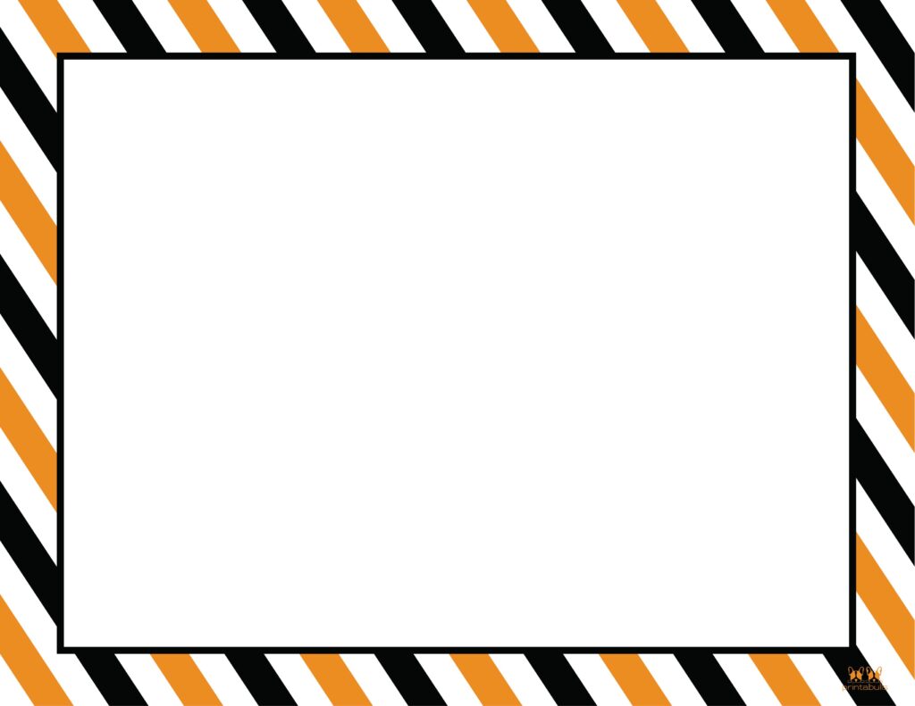 Printable Halloween Border-Page 9 Horizontal