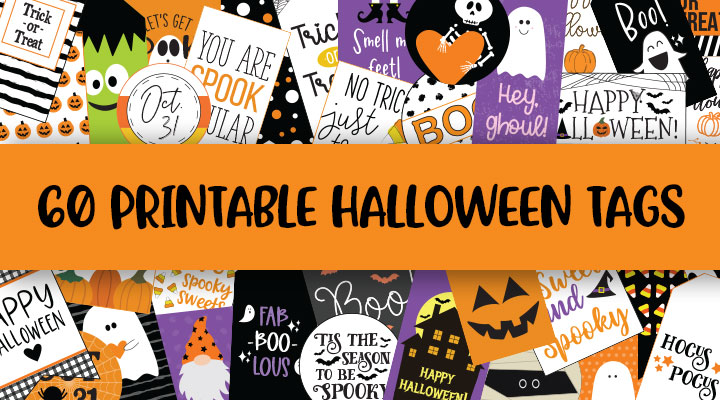 Fang-tastic Halloween Gift Tags | Birthday Favor Tags — TidyLady Printables