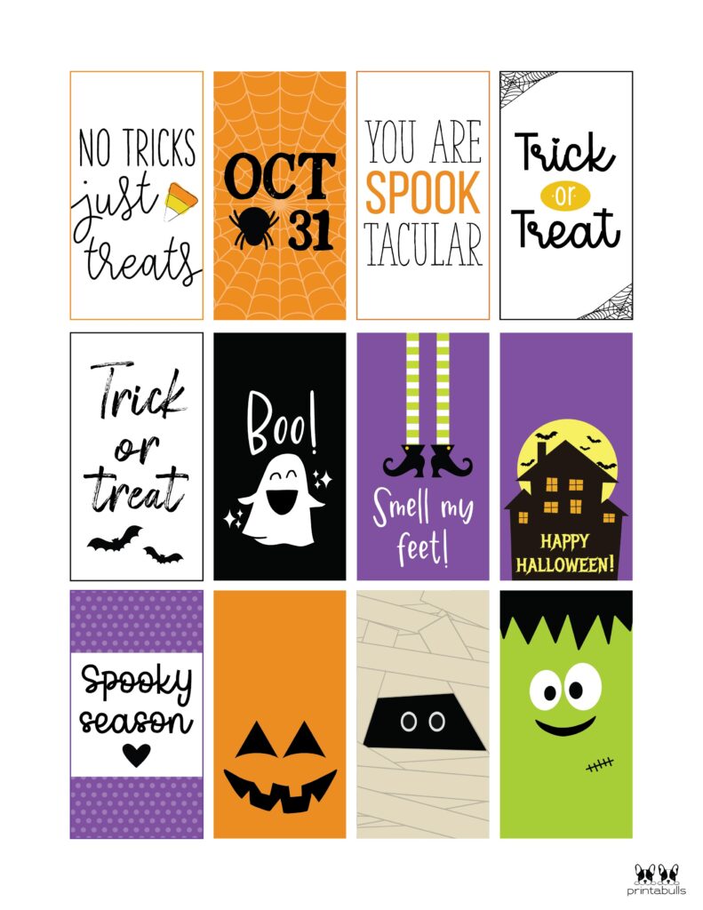 Halloween Treat Bags With A Free Printable Tag - My Name Is Snickerdoodle