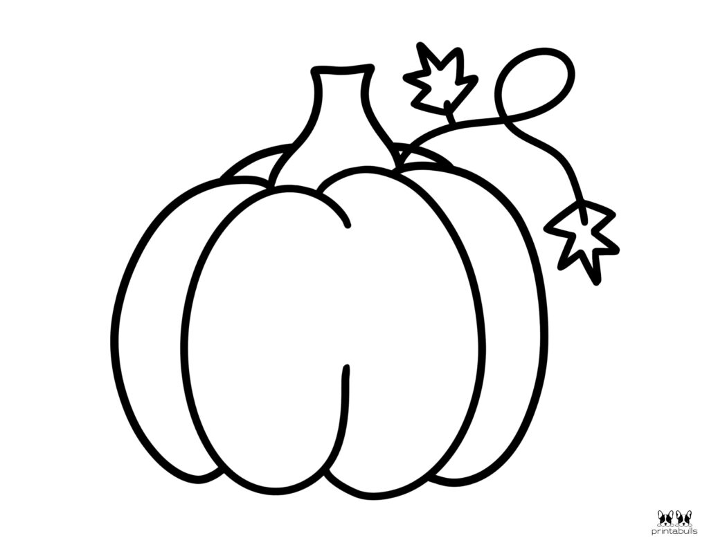 Printable Pumpkin Coloring Page-Page 10