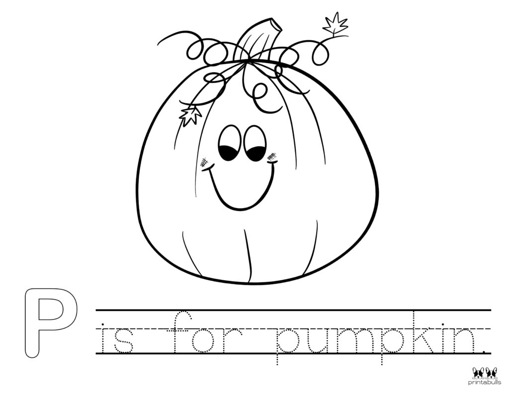 Printable Pumpkin Coloring Page-Page 2