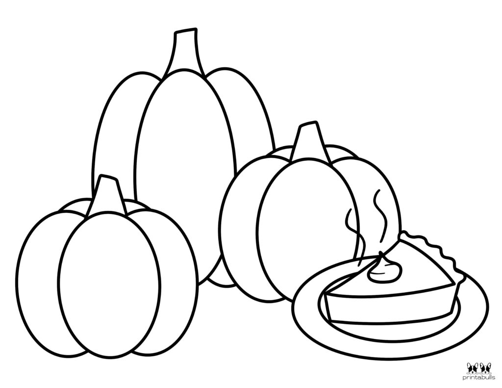 Printable Pumpkin Coloring Page-Page 20