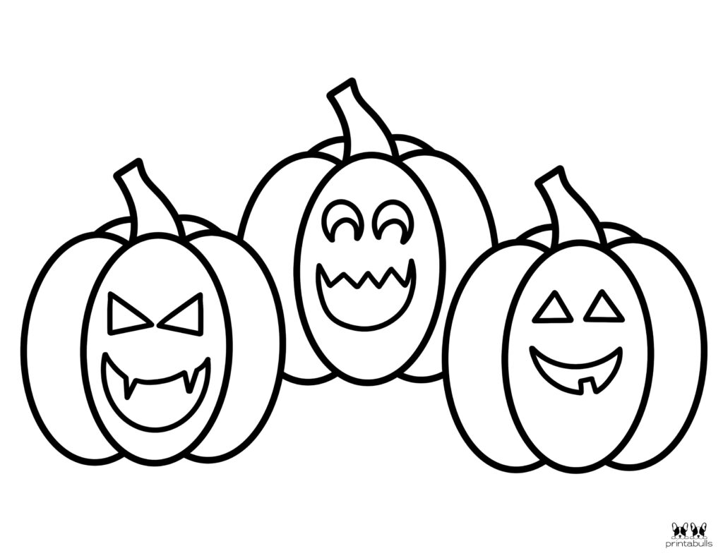 coloring pages pumpkin