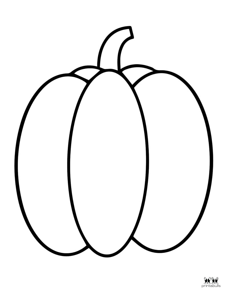 Printable Pumpkin Coloring Page-Page 4