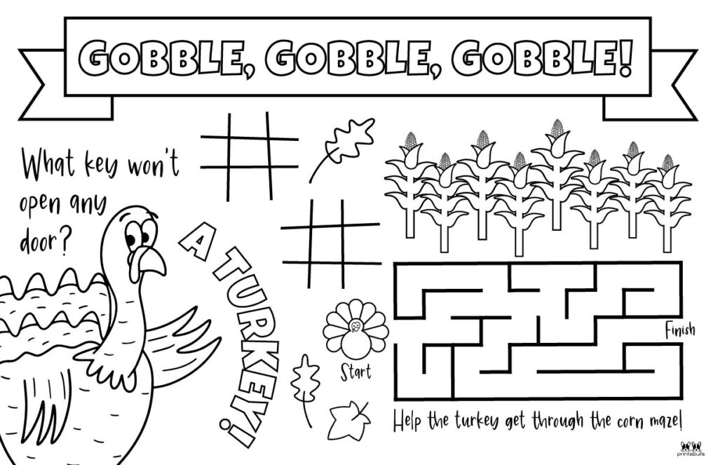 Printable Thanksgiving Placemat-Page 3