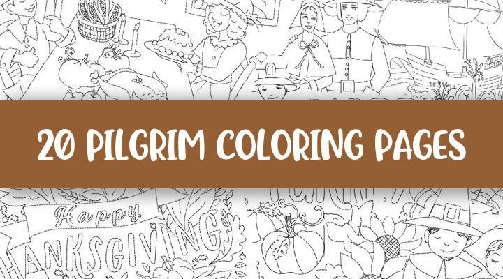 Pilgrim Coloring-Feature Image