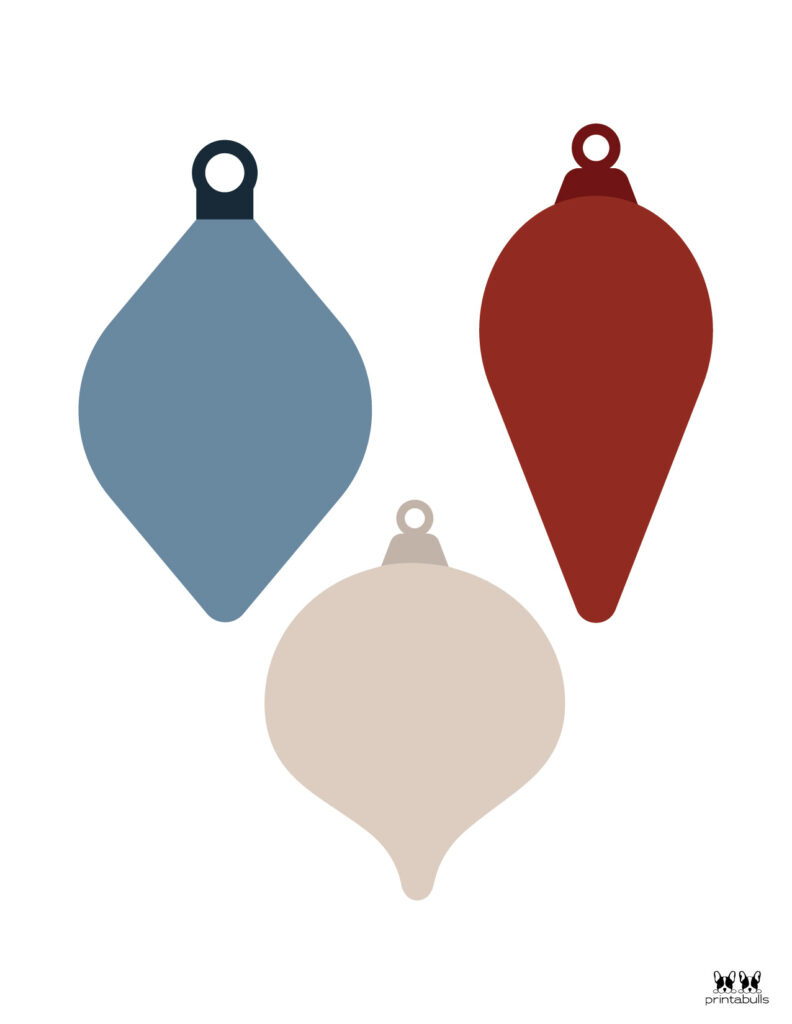 Printable Christmas Ornament-Set 15