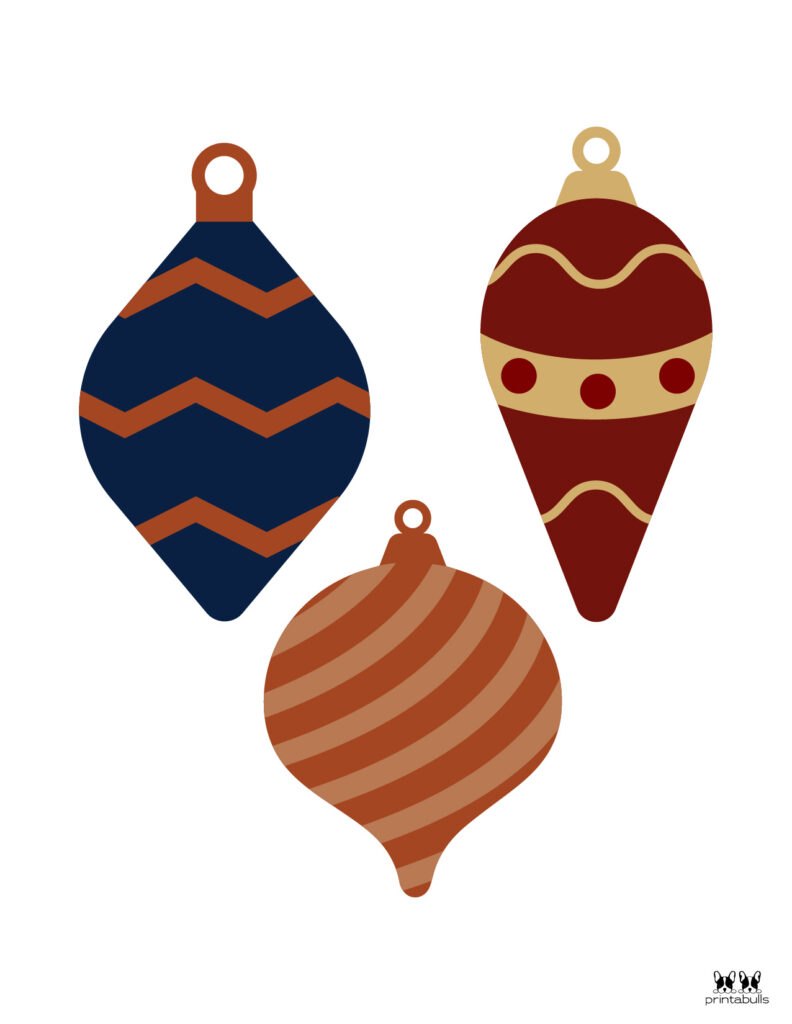 Printable Christmas Ornament-Set 22