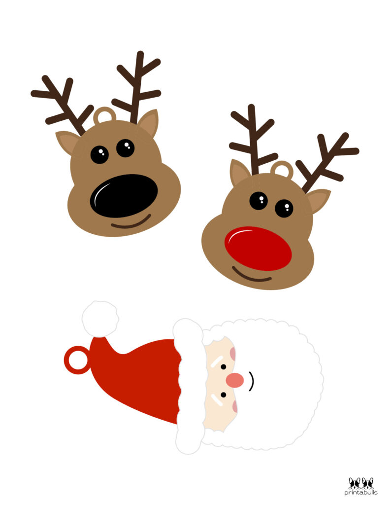 Printable Christmas Ornament-Set 24