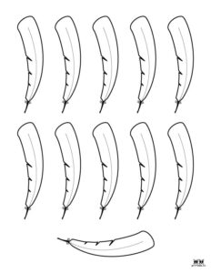 25 Free Printable Turkey Templates - PrintaBulk