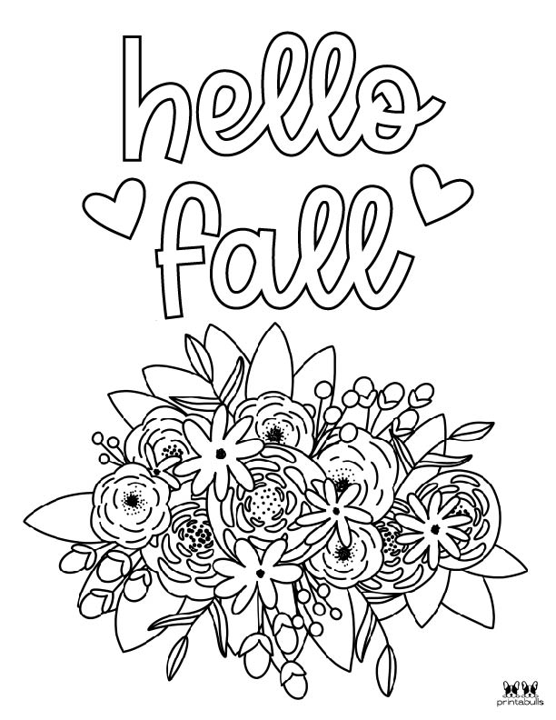 Printable November Coloring Page-Page 12