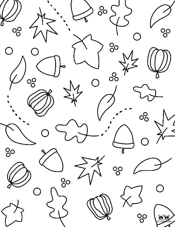 Printable November Coloring Page-Page 14