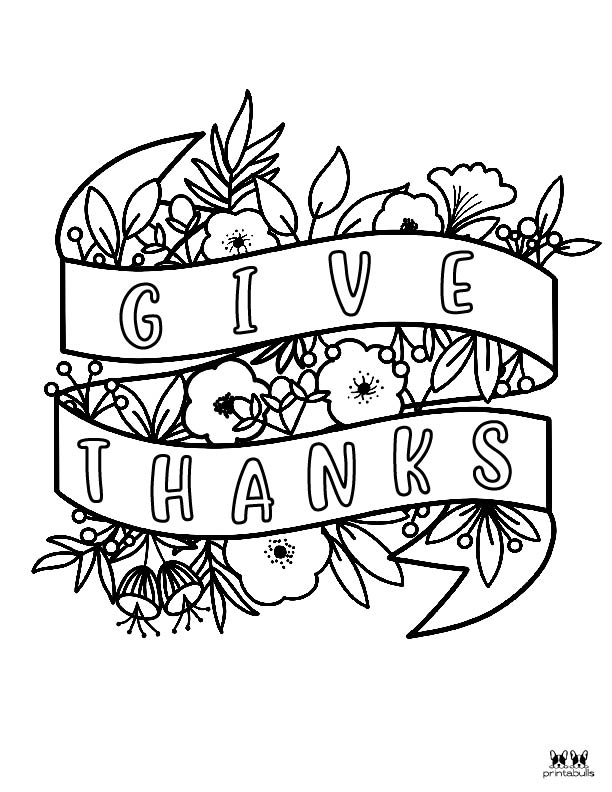 November Coloring Pages | Printabulls