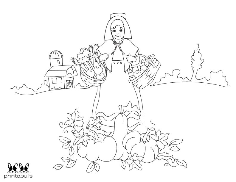 Printable-Pilgrim-Coloring-Page-3