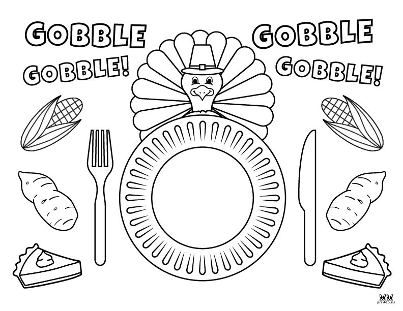 Printable Turkey Coloring Pages-Page 18