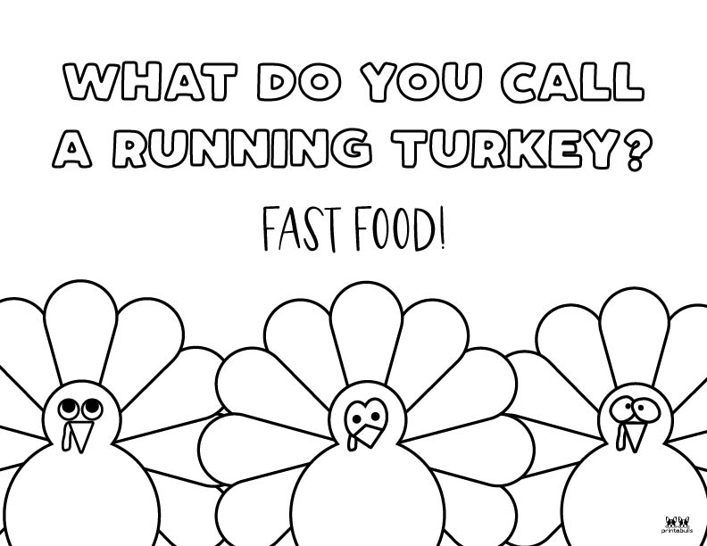 Printable Turkey Coloring Pages-Page 21