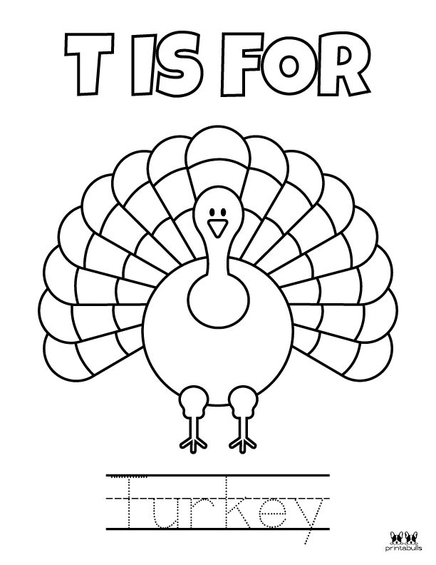 Printable Turkey Coloring Pages-Page 24