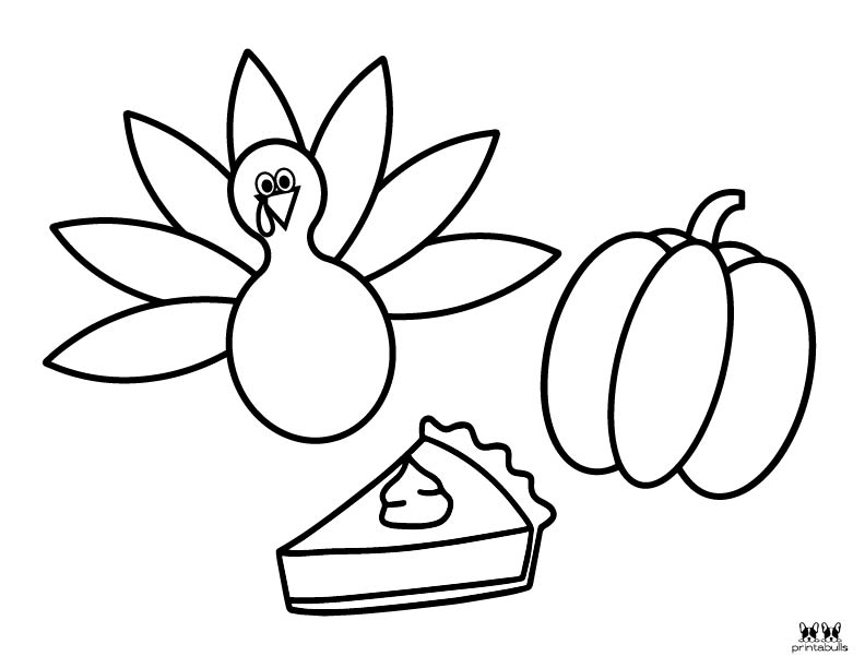 Printable Turkey Coloring Pages-Page 3