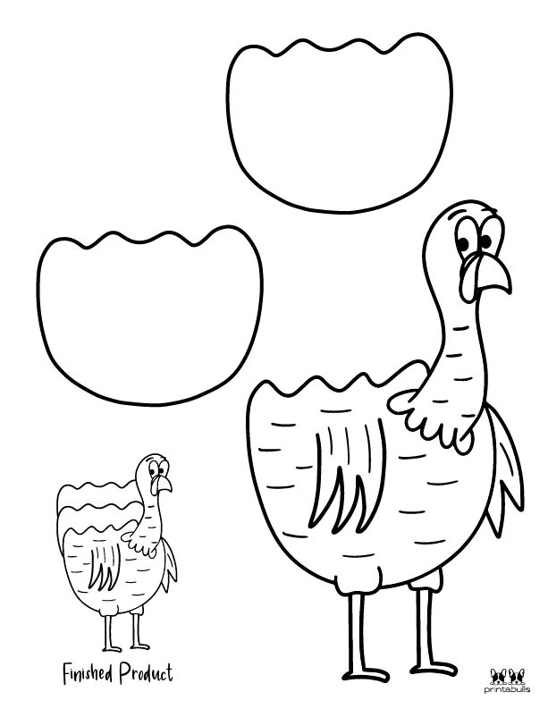 Printable Turkey Template-Page 11