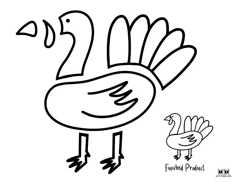 Printable Turkey Template-Page 12