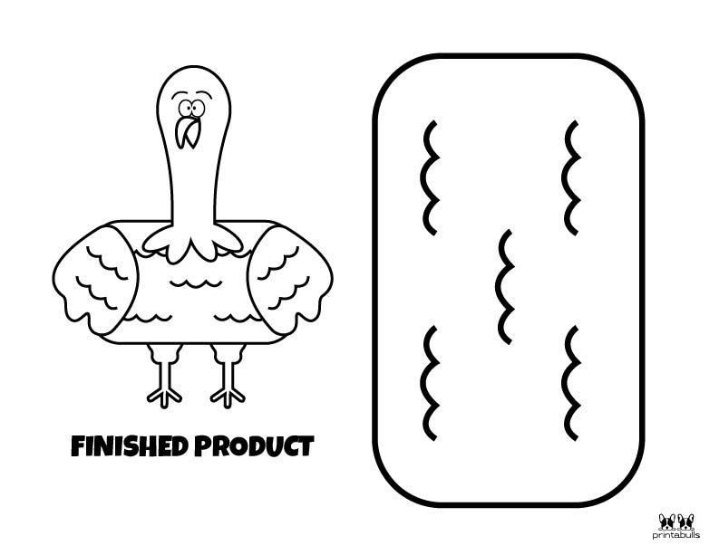 turkey body printable