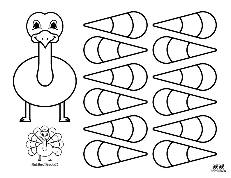 Printable Turkey Template-Page 21