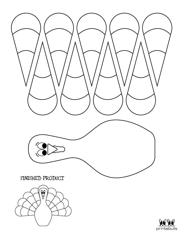 Printable Turkey Template-Page 6