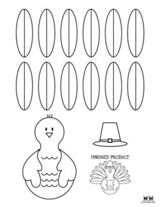 25 Free Printable Turkey Templates | Printabulls