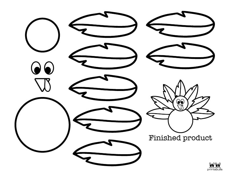 Printable Turkey Template-Page 9