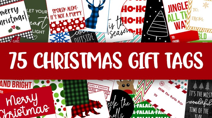 Free Printable Christmas Gift Tags