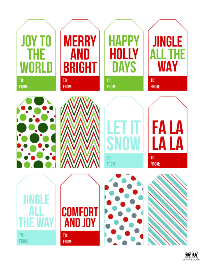 Printable Christmas Gift Tags_Page 11