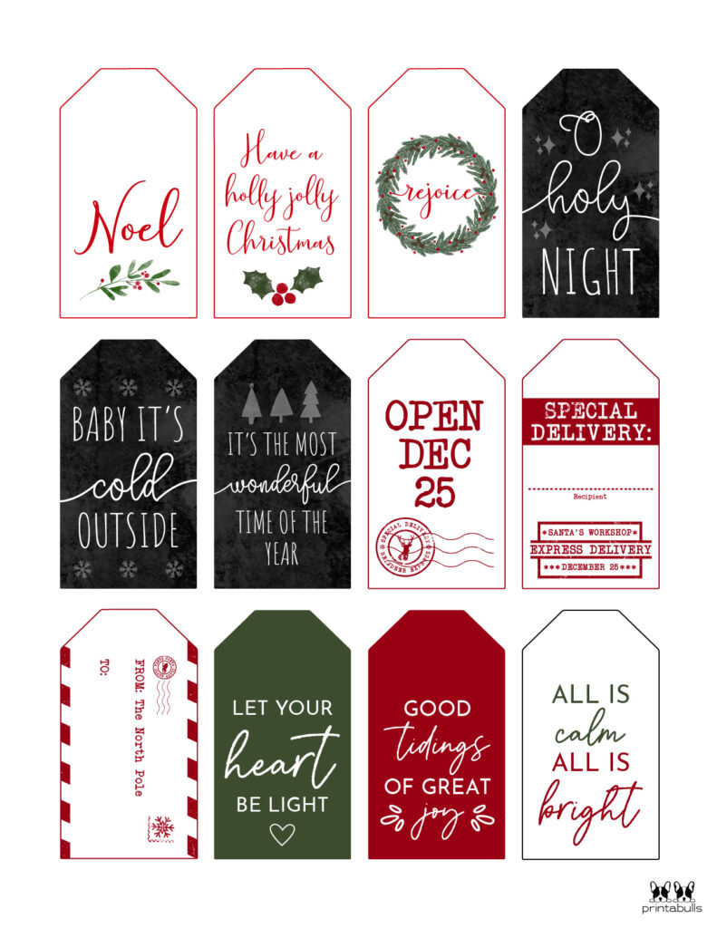 Printable Christmas Gift Tags_Page 16