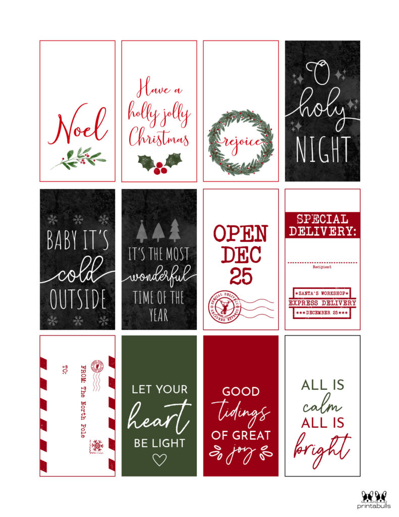 Printable Christmas Gift Tags_Page 18