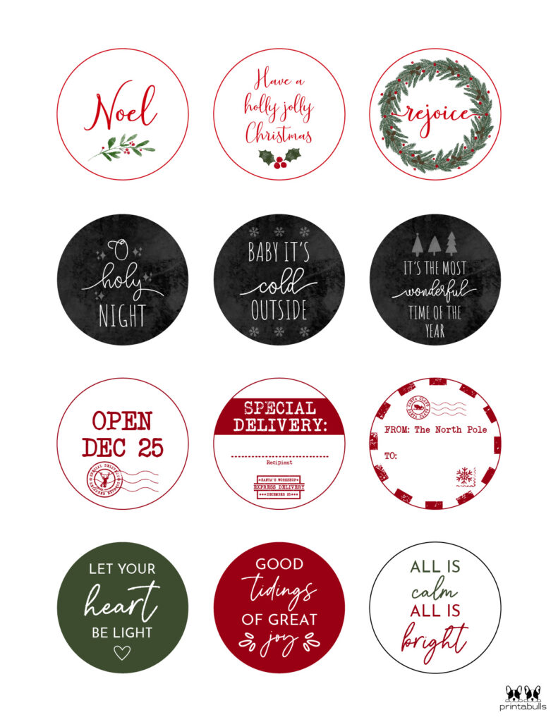 Printable Christmas Gift Tags_Page 19