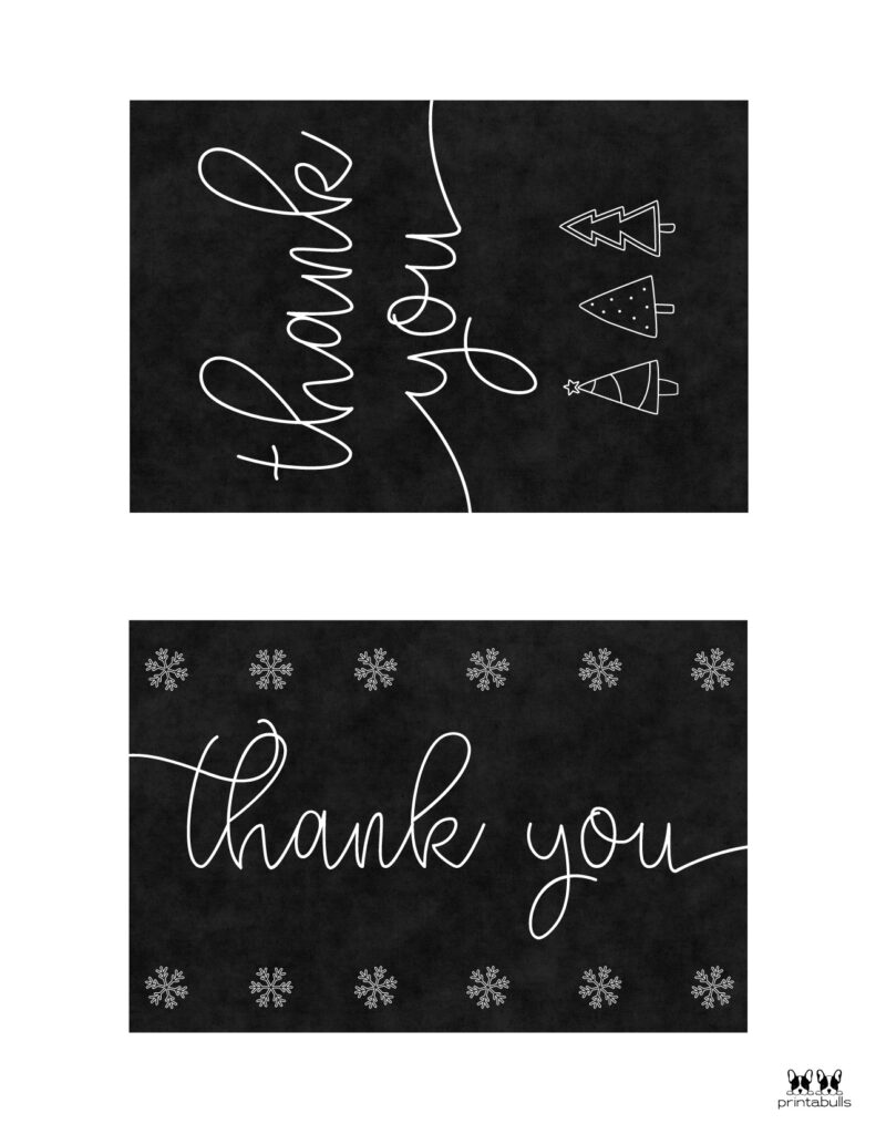 Printable Christmas Thank You Cards-Page 7