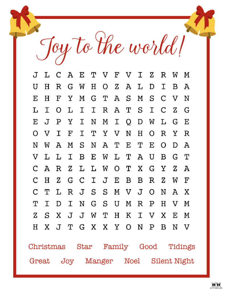 joy word search