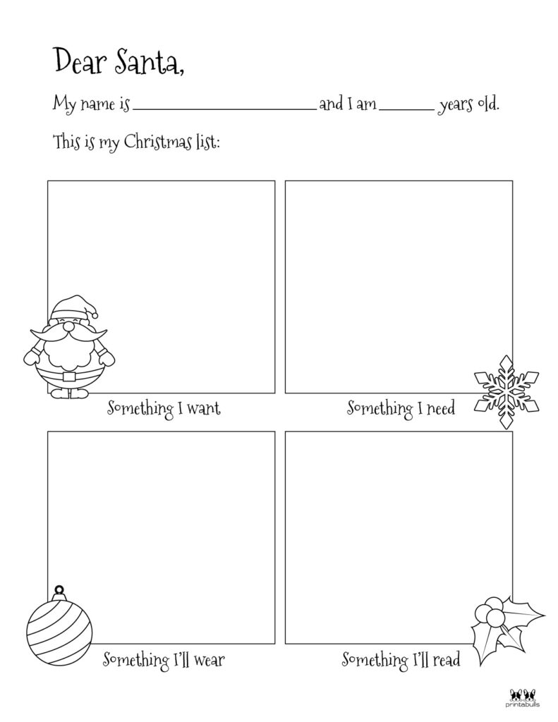 Printable Dear Santa Letter Template-Page 13-